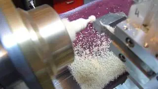 CNC lathe turning Mach3
