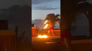 Sea Life Park Aloha Kai Luau Spectacular Fire Knife Dance
