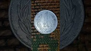 1 złoty 1975 PRL #monet#coin#history#numizmatyka#shorts#prl#poland#coincollecting#collection#money