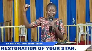 RESTORATION OF YOUR STAR||FULL SERMON.