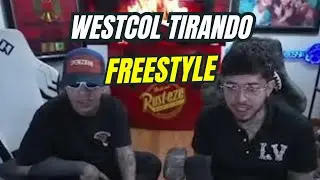 WESTCOL RAPEANDO TIRANDO FREESTYLE CON EL CONE!!#westcol #westcolclips #kickcolombia 