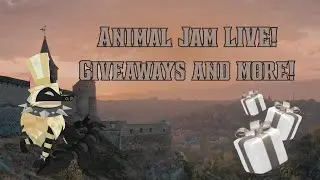 ANIMAL JAM LIVESTREAM! GIVEAWAYS EVERY 5! ROAD TO 3K!