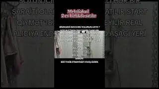Əlim yandıda təcili satılır REAL ALICI ZƏNK VURSUN ENDİRİM VAR SƏBUHİ