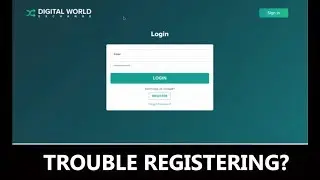 Digital World Exchange (DWE) - How to Register