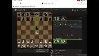 Playing Chess against a FIDE Master!