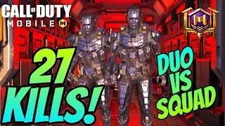 27 KILLS! In COD MOBILE BATTLE ROYALE | CODM GAMEPLAY | CALL OF DUTY MOBILE GAMEPLAY