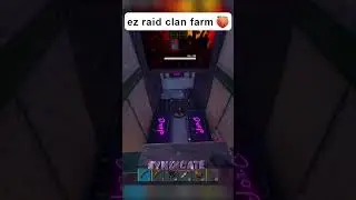 🍑 ez raid clan farm in #rust #shorts #syndicaterust
