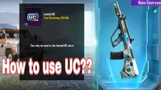 How to use time limited uc in PUBG mobile...||Free uc in PUBG mobile...