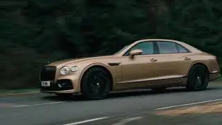 2021 Bentley Flying Spur V8 | Sound, Driving Sense (Camel)