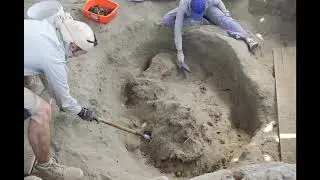 Pachacamac, burial excavation 2019
