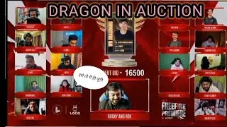 DRAGON IN FFPL 2K23 AUCTION ( DRAGON IN TEAM STAR TANIA) DRAGON 16500