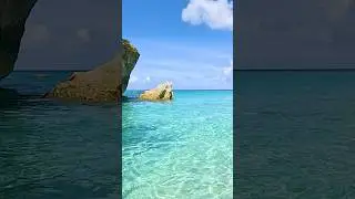 Tranquility 🌊🩵 #beach #peacefulwaves #mentalhealth #findyourpeace #meditation #peace #relaxing
