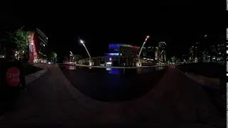 VR VIDEO PLACE DES ARTS, PLACE DES SPECTACLES,                  MONTR&Eacute;AL LA NUIT : COVID-19