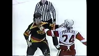 Craig Coxe Vs. Bob Probert Nov. 19th, 1987