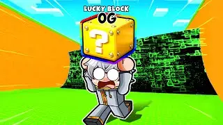 6700% LEBIH SERU?! Aku Cobain Escape Waves for Lucky Blocks di Roblox!