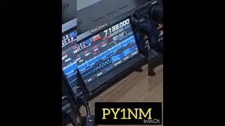 PY1NA em QSO com PY4JX &eacute; na coruja PY1NM