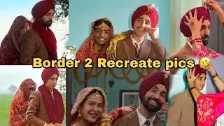 Diljit Dosanjh Border 2 Look RECREATED 🔥 | Cinematic Vlog
