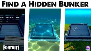 Find a Hidden Bunker (All Locations) - Chapter 2 Season 5 Week 9 Challenge/Quest