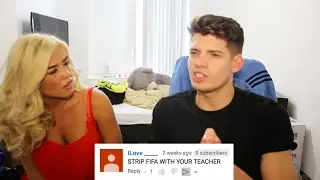 Snapchat Q & A with MY TEACHER?! - Strip Fifa😂😭???