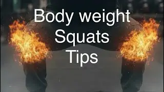  Bodyweight Squat (How to Perform)