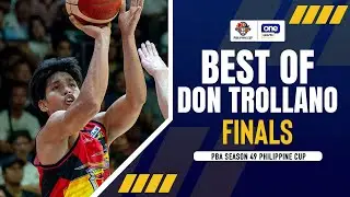 DON TROLLANO | FINALS HIGHLIGHTS | PBA SEASON 49 PHILIPPINE CUP
