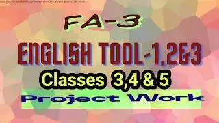 Проектные работы || Инструменты 1, 2 и 3 для английского языка || Экзамены FA-3