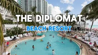 Exploring Diplomat Beach Resort, FL | Scenic Walking Tour