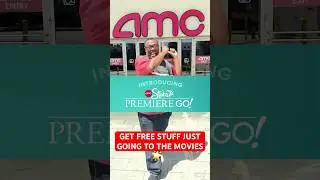 How to Get FREE Tickets & Snacks at the Movies (AMC Stubs Premiere GO!) #amctheatres #ad #shorts