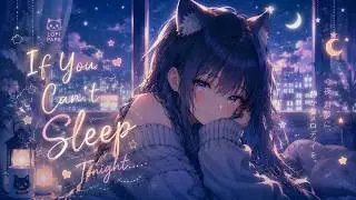 LIVE 24/7 🎧 Neko Girl Lofi ❄️ Chill Beats to Relax, Study & Sleep | Cozy Winter Night Ambience