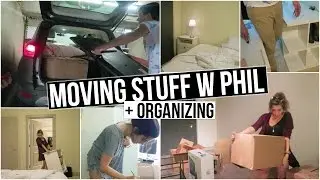 Moving More Stuff w Phil & Organizing The New Apartment