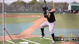 Pirates Second Base Prospect Kevin Kramer Taking Batting Practice