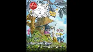Nice Little Town 16 - Adult Coloring Book Flip Through!