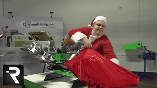 Save Santa! Free Shipping Day @ Ryonet On All Screen Printing Equipment