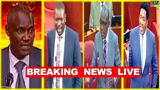 LIVE - CS Mbadi facing Tough Questions from Senators in Senate Parliament