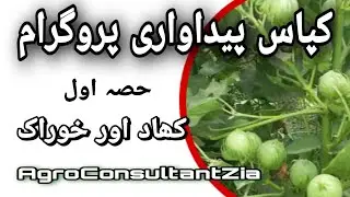 Latest cotton production technology: Part-1