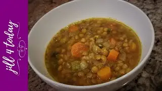 Plant-Based Spicy Lentil Soup | Instant Pot Recipe