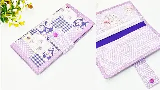 Work flow making classic bifold wallet #chezvies
