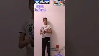 Zuru X-shot Excel Reflex 6 #nerf #xshot #zuru #shorts #vetal_guns