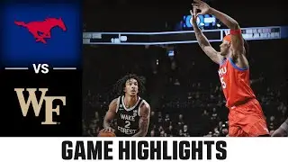 SMU vs. Wake Forest Game Highlights | 2025-26 ACC Men's Basketball