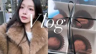 [Vlog] 일상 브이로그 | 나의 데일리 메이크업&꾸꾸 메이크업 |두쫀쿠💚🤎💚🤎
