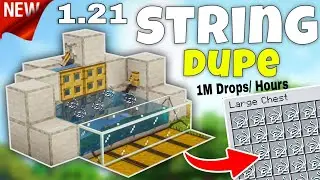 STRING Farm / DUPLICATION  Over 1M drops per hour! Tutorial  1.21+ (MCPE/Xbox/PS4/Nintendo Switch)