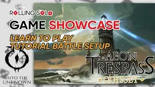 Aeon Trespass Odyssey | Solo Playthrough | How To Setup | Tutorial Battle