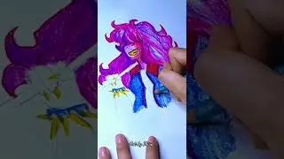 Drawing Susie from Deltarune #shorts #short #youtubeshorts #deltarune #shortvideo #drawing #foryou