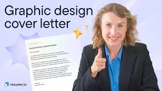 Graphic design cover letter tips and example (free template!)