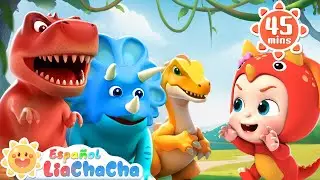 La Familia Dedo Dinosaurio 2 | LiaChaCha en Español - Canciones Infantiles