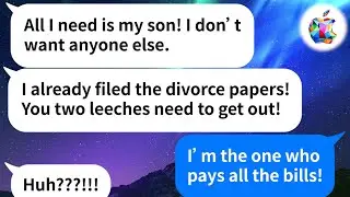 【Apple】My mother-in-law files divorce papers behind my back! I wanted to do it!