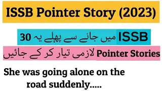 POINTER STORY IN ISSB | ISSB REPEATED POINTER STORY | MOST IMPORTANT POINTER STORY WRITING FOR ISSB
