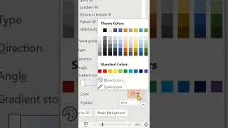 How to color slide background like this