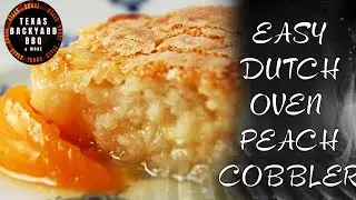 Texas Backyard BBQ: Authentic Peach Cobbler Recipe - Irresistible Dessert from the Lone Star State