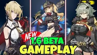 Big Update!! 1.6 Beta Gameplay Evelyn, Caesar, Lucy - Zenless Zone Zero